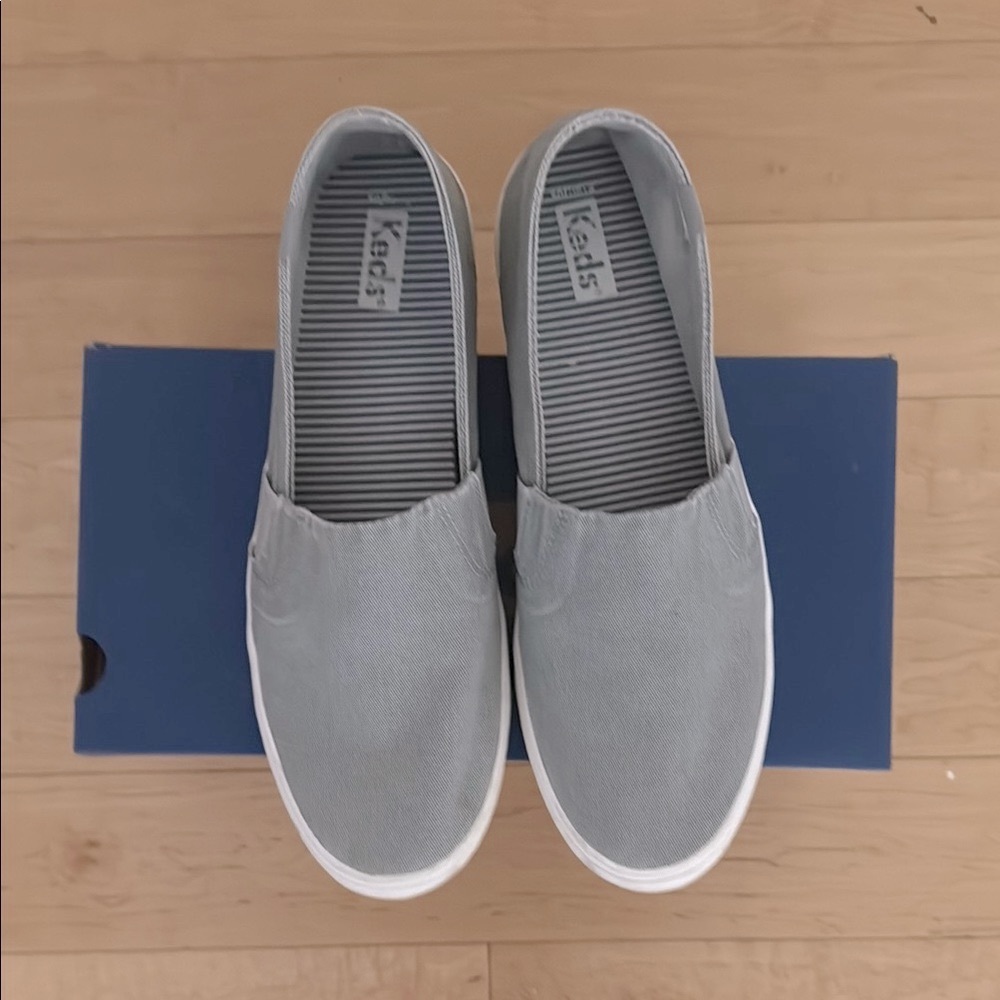 Keds Gray Slip-On Shoes